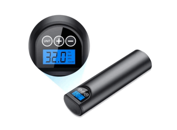 FEDEC Draagbare elektrische compressor - 2000 mAh - Zwart