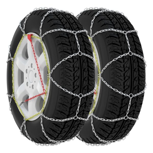 VidaXL Sneeuwkettingen 2 st 9 mm kn80