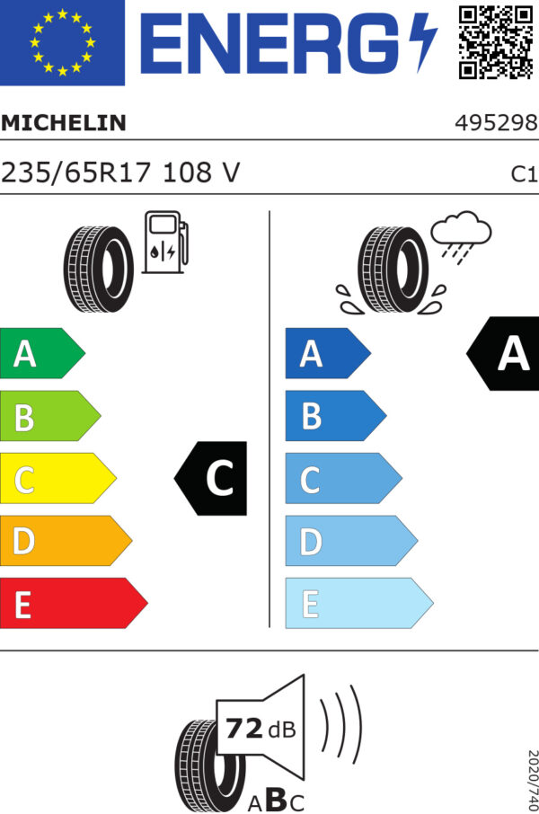 Michelin Ps4 suv xl 235/65 R17 108V