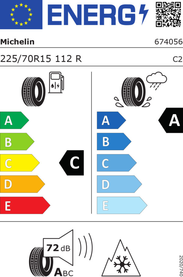 225/70 R15 Tl 112r Mi Crossclimate Camping